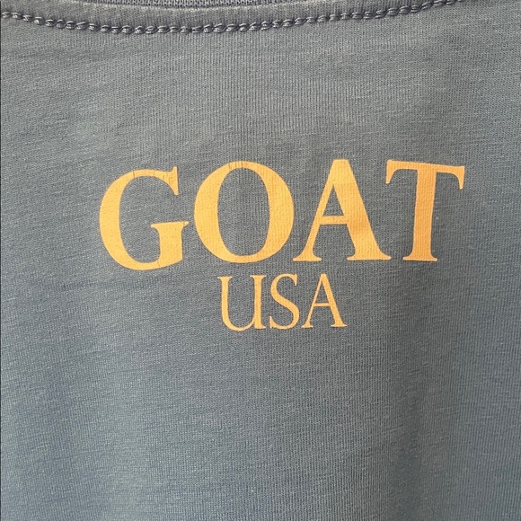GOAT USA Mens L Blue Short Sleeve Men's Tee - Picture 4 of 5